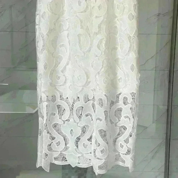 BARDOT- NWT Lina Lace Sheath Dress
Sz US Small/ 6 Color Ivory - Picture 10 of 11